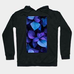 Beautiful fall leaves in surreal shades of lavender and purple washed in rain ! Hoodie